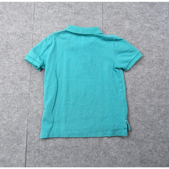 Polo Ralph Lauren Shirt Boys 5 Set of 3 Preppy Classic Timeless Blue Green Logo - Picture 13 of 13